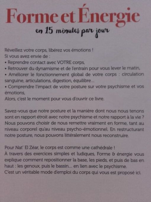 Forme et énergie en 15 minutes par jour