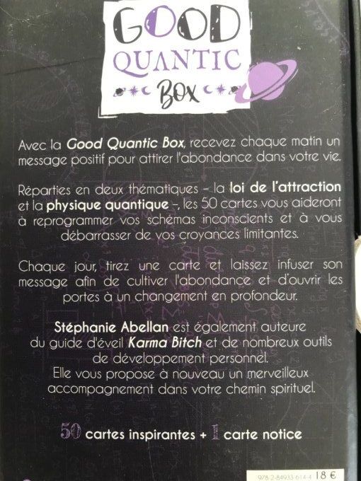 Good quantic box, 50 cartes 100% abondance