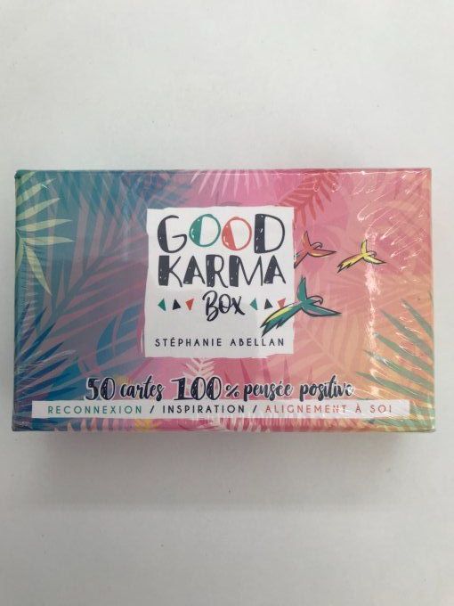 Good karma box, 50 cartes 100% pensées positives